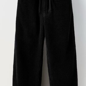 Zara Kids Casual Black Corduroy Trousers